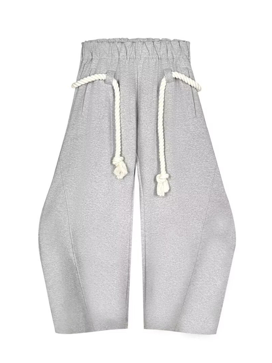 Loose Casual Sweatpants Straight Machete Pants