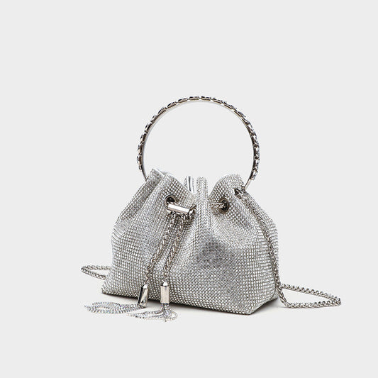 Shiny rhinestone bag