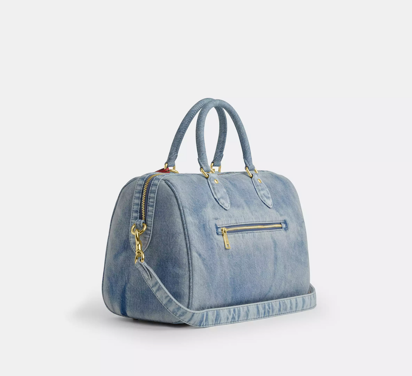 Large Satchel Bag In Signature Canvas With Charms