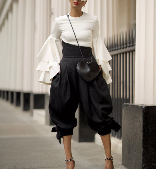 New Fashion Butterfly Sleeve Top