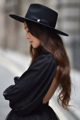 Retro Classic Round-Brimmed Hat