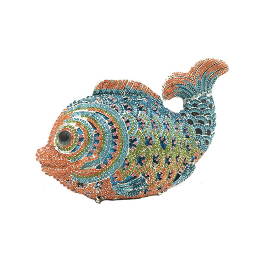Women Mini Fish Clutch Handbag