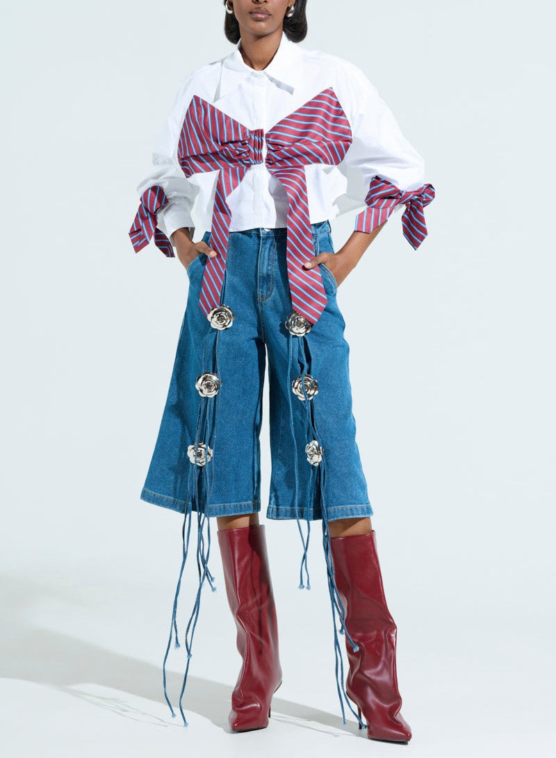 Tied To You Button Down Blouse