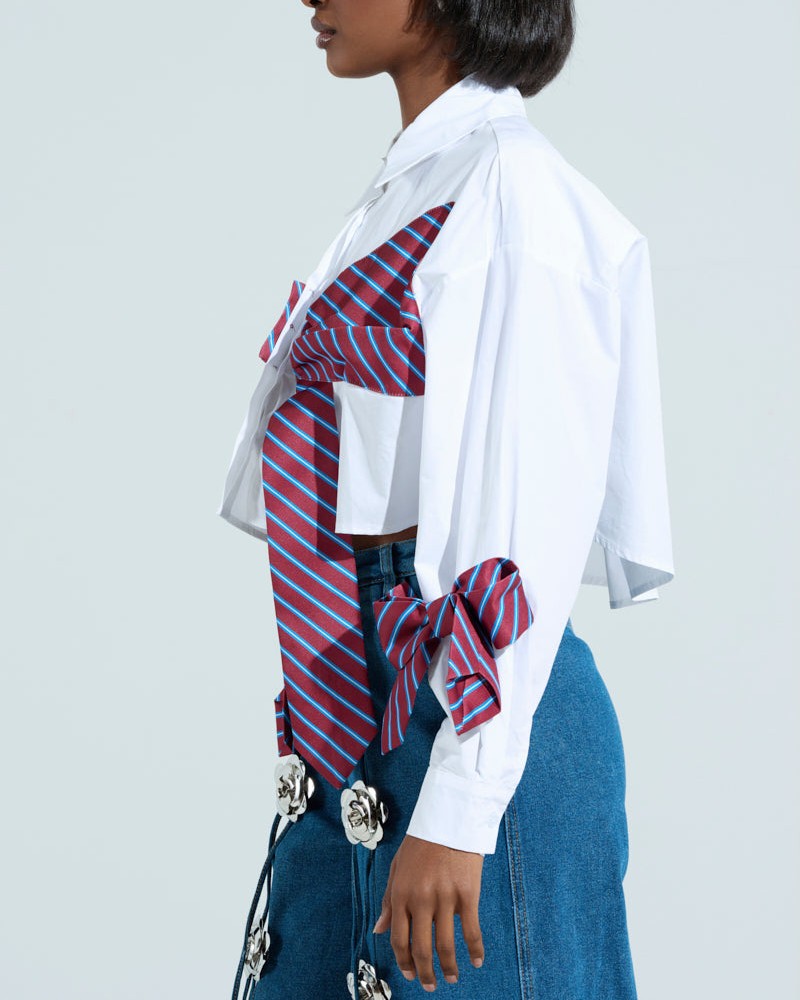 Tied To You Button Down Blouse