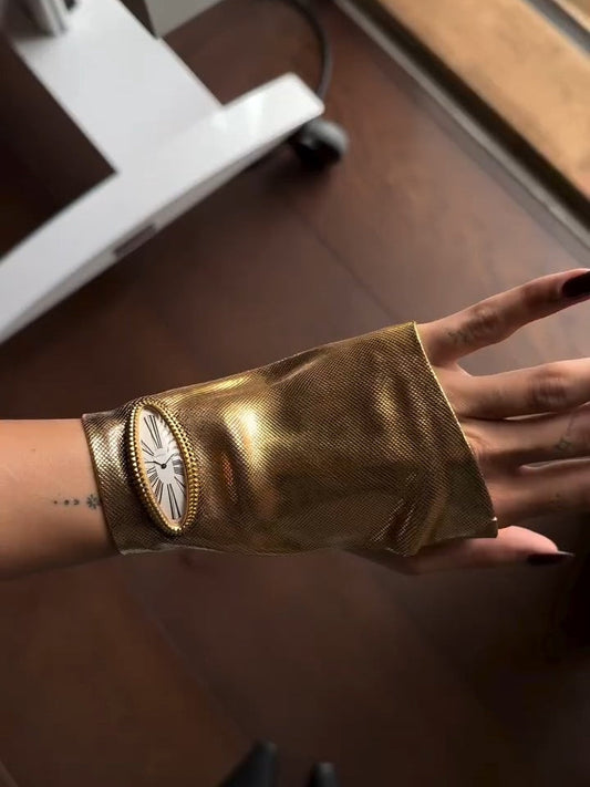 Gold Glove Watch
