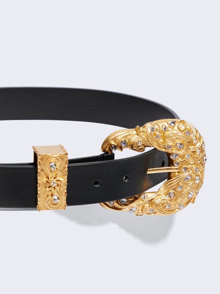 Rhinestones Western Belt