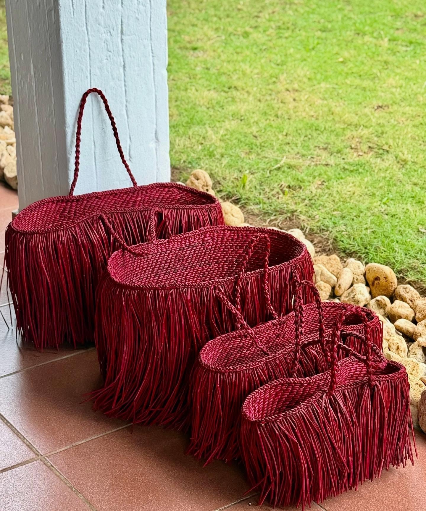 Handwoven Tassel Bag