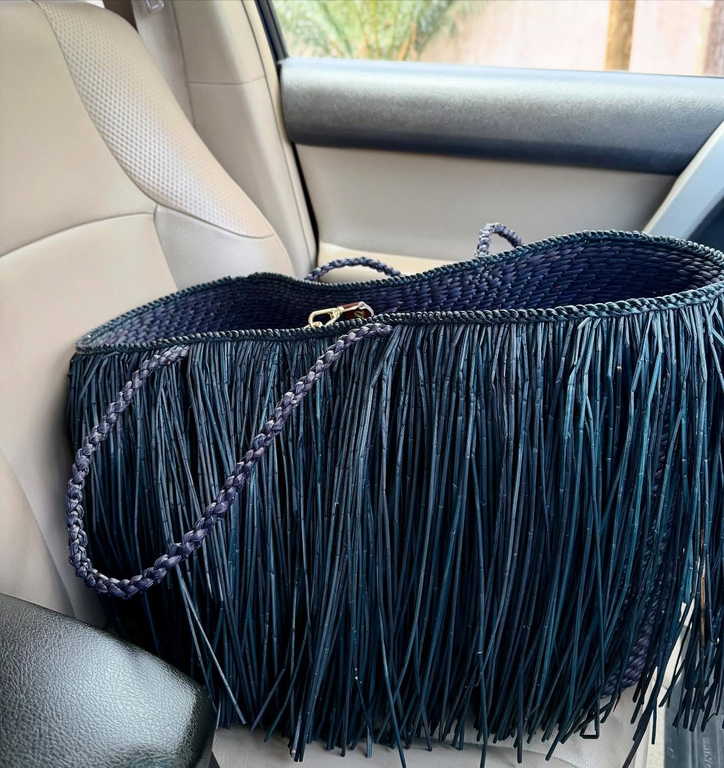 Handwoven Tassel Bag