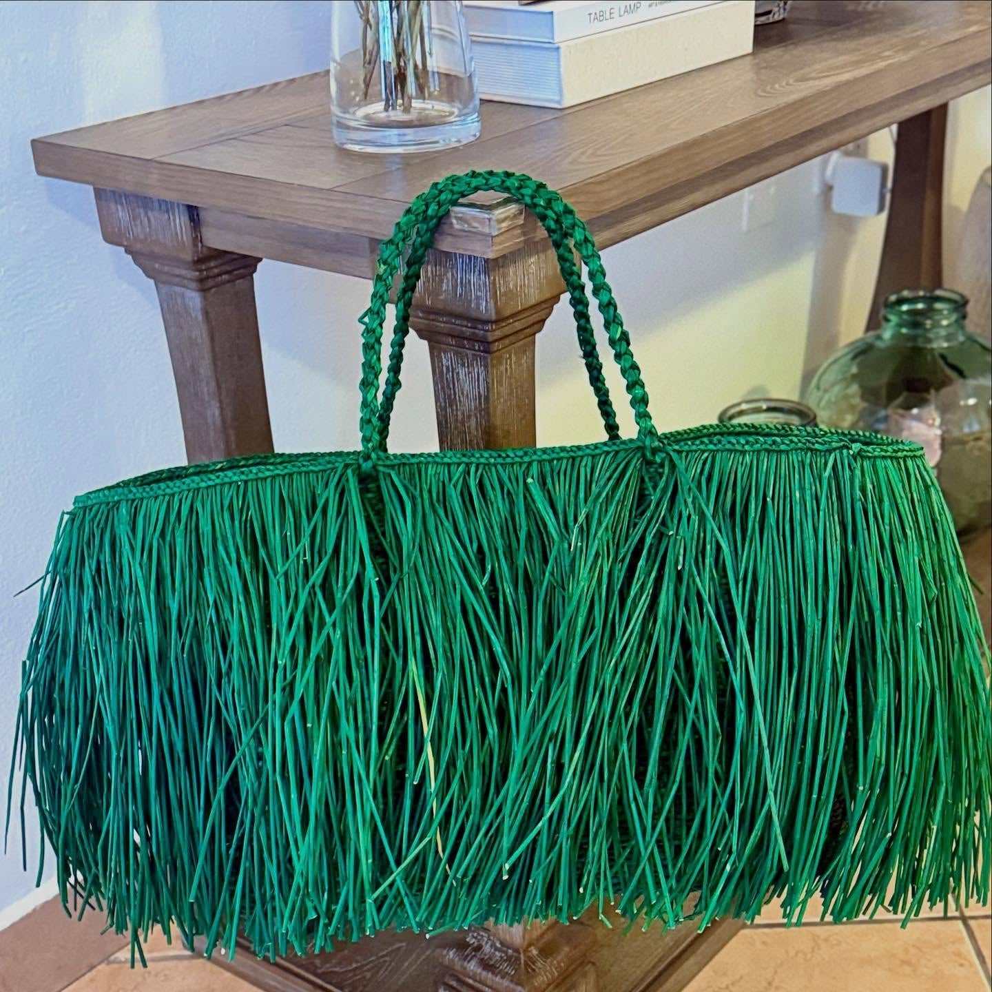 Handwoven Tassel Bag