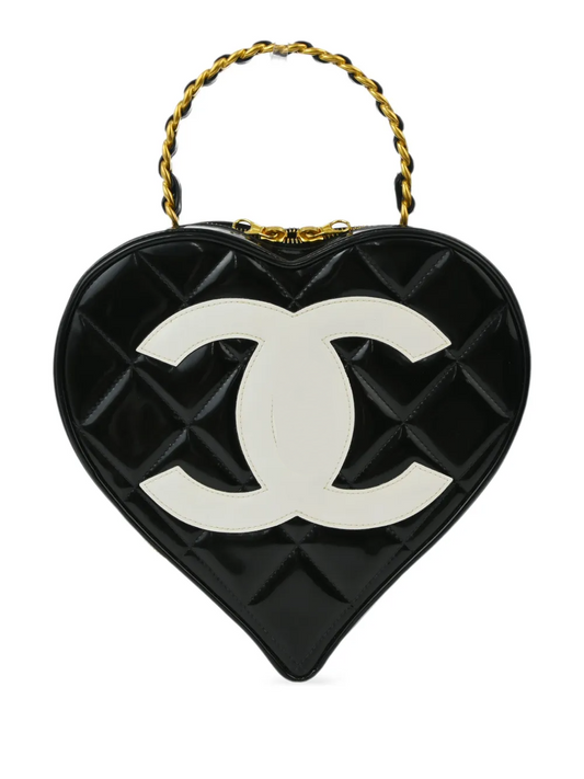 Heart-Shaped Vanity Bag – Camellia Vintage Tokyo