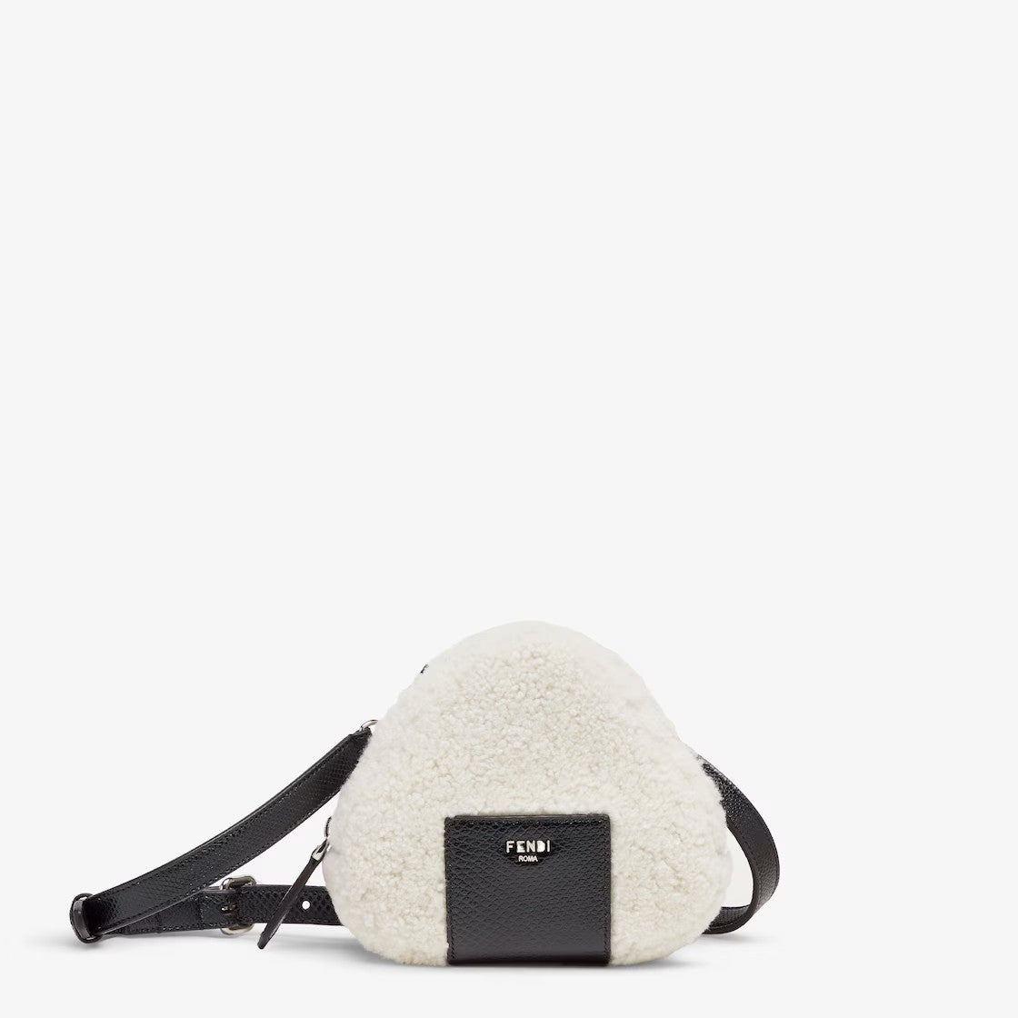 White Sheepskin Bag