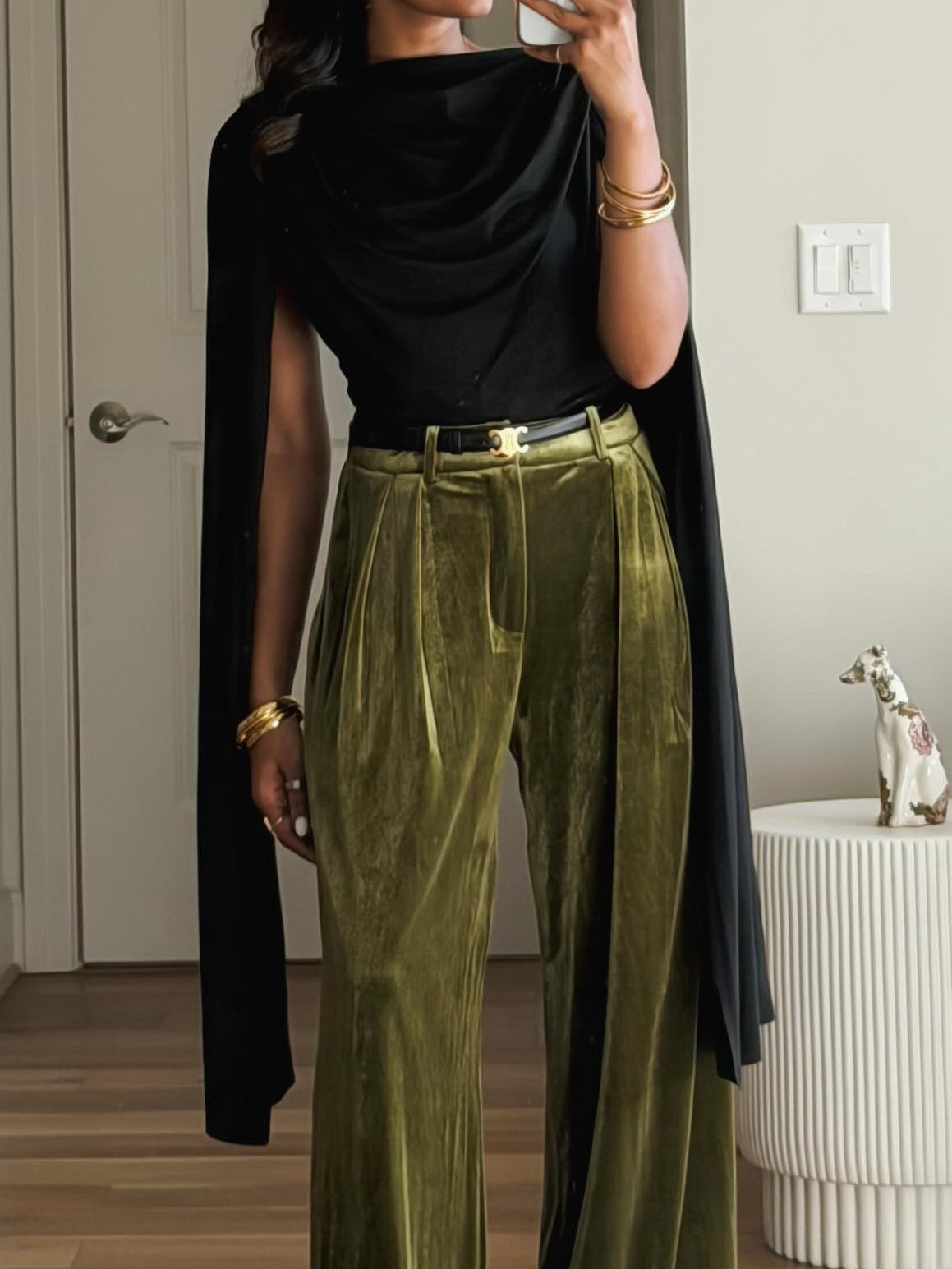 Chic Swing Collar Bodysuit Jumpsuit