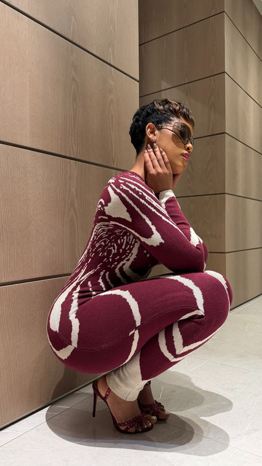 Darkest Secret Sweater Jumpsuit