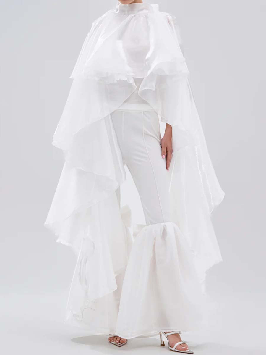 Sexy Satin Loose Pouch Top