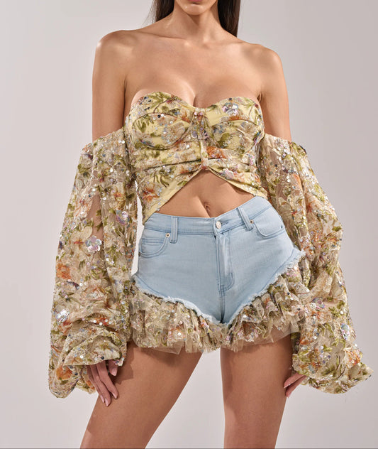 Queen Of It All Floral Blouse