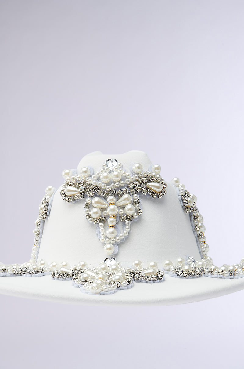 Boujee Pearl Cowboy Hat