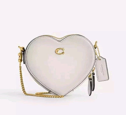 Heart Crossbody Bag 14 With Charms