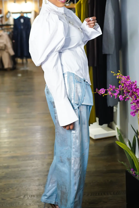 Stunning Chic White Shirt