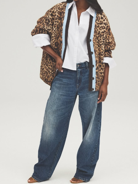 Camo Cardigan Sweater