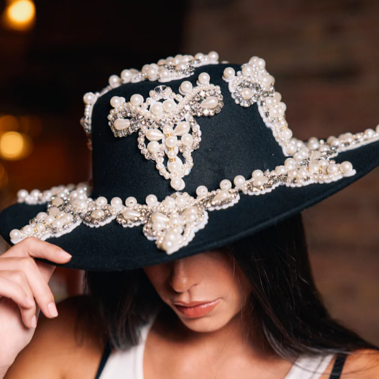Boujee Pearl Cowboy Hat
