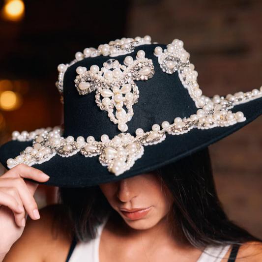 Boujee Pearl Cowboy Hat