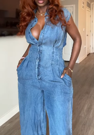 Denim Jumpsuit