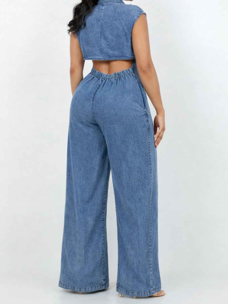 Denim Jumpsuit